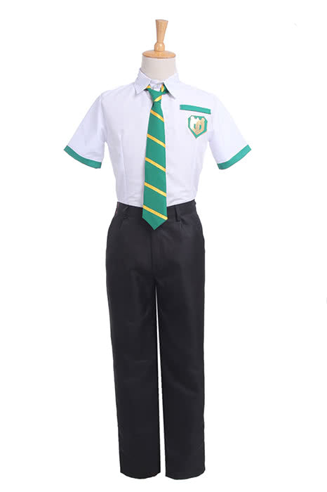 white/black/green