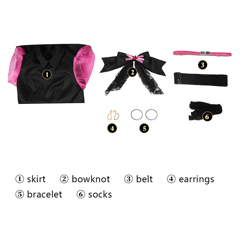 Movie Monster High Draculaura Cosplay Halloween Costume