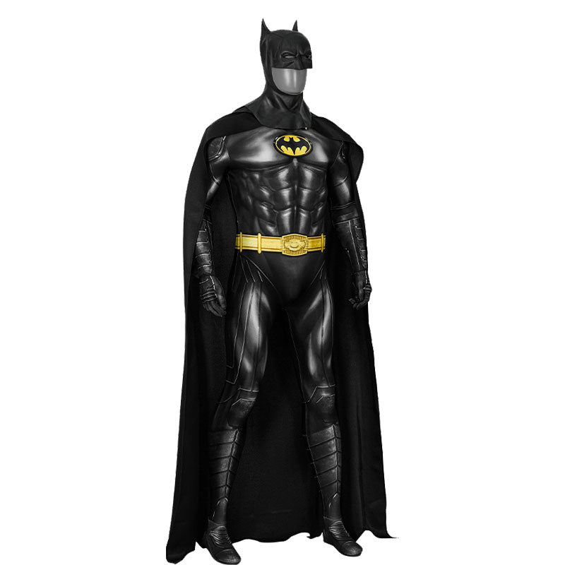 Movie The Flash Michael Keaton Batman Cosplay Costume Halloween Costume