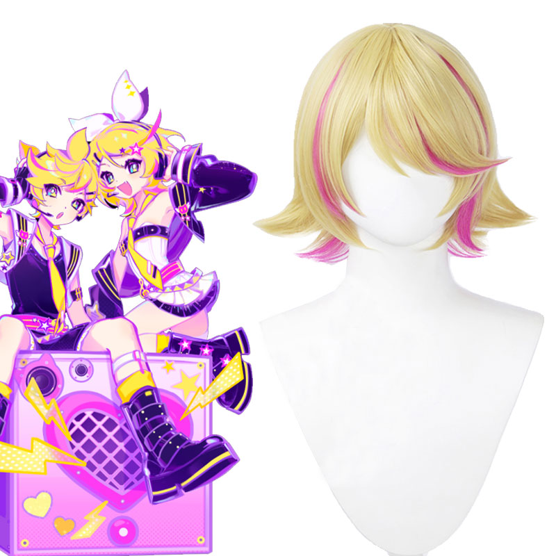 Muse Dash Kagamine Rin Cosplay Wig