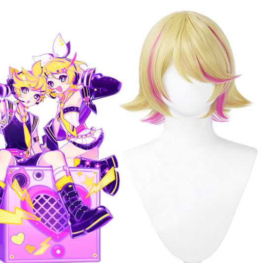 Muse Dash Kagamine Rin Cosplay Wig