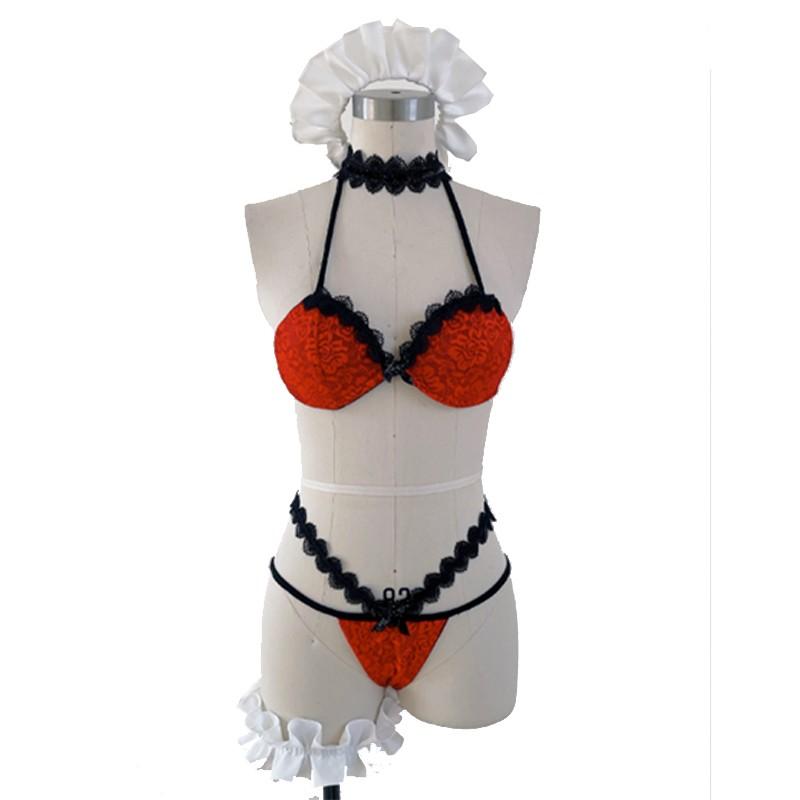 My Dress-Up Darling Marin Kitagawa Red Swimsuit Cosplay Costume