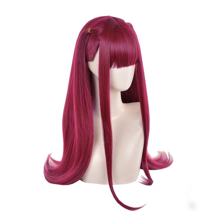 My Dress-Up Darling Marin Kitagawa Little Devil Wine Red Cosplay Wigs