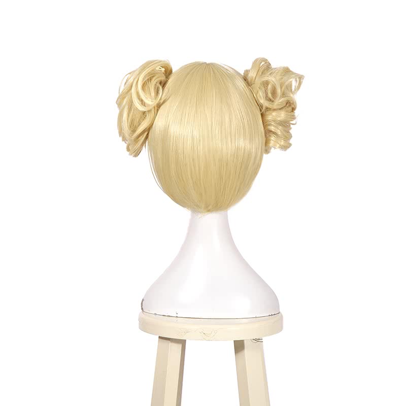 BNHA MHA Himiko Toga Short Blonde Anime Cosplay Wigs Hair Wigs JF271