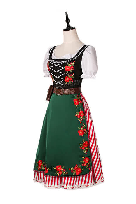 My Hero Academia Tsuyu Asui Anime Cosplay Costumes Beautiful Long Dress