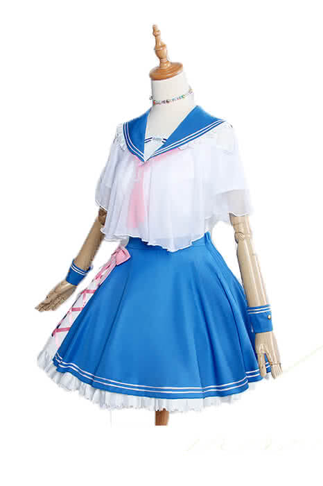 My Hero Academia Tsuyu Asui Anime Cosplay Costumes Short Dress
