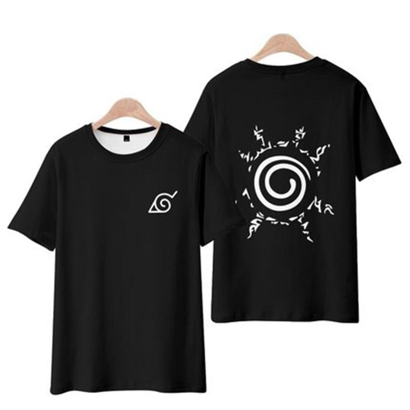 Naruto Black T-shirt Cosplay Costume