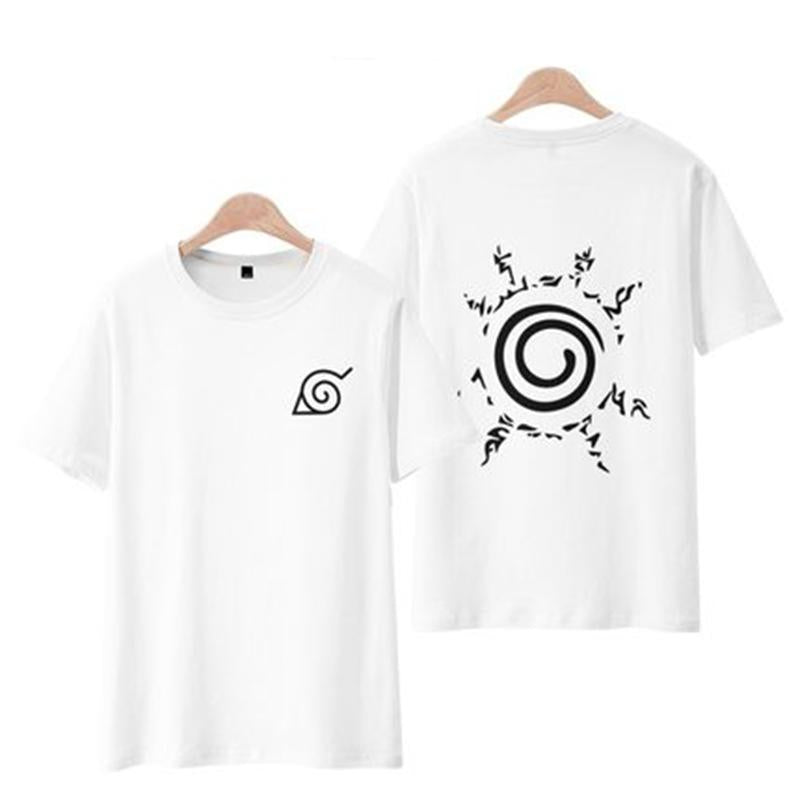 Naruto White T-shirt Cosplay Costume