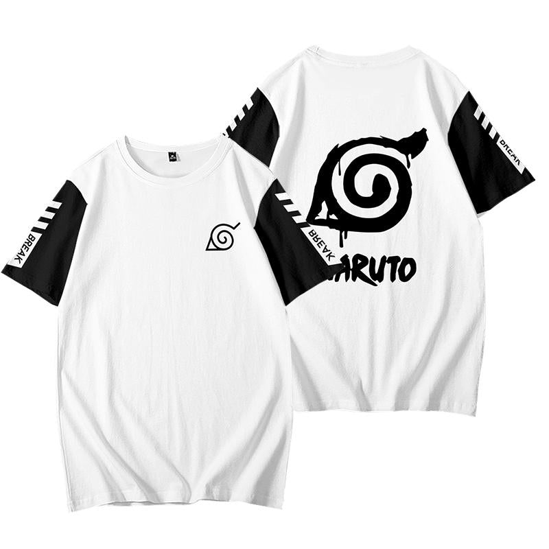 Naruto White T-shirt Cosplay Costume
