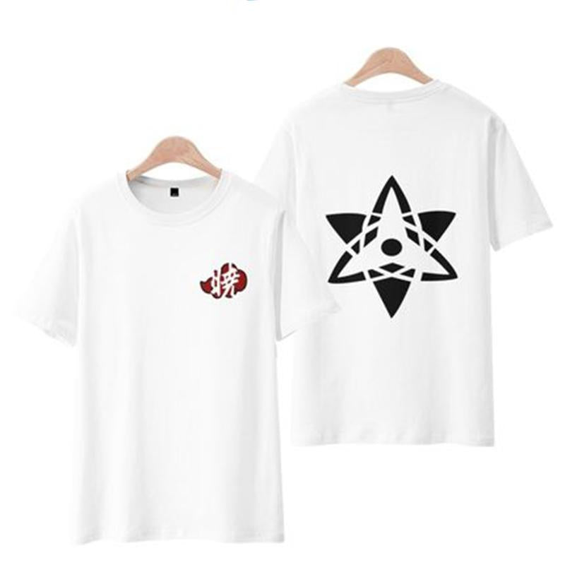 Naruto White T-shirt Cosplay Costume