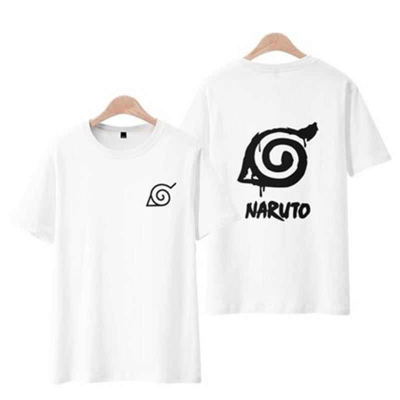 Naruto White T-shirt Cosplay Costume