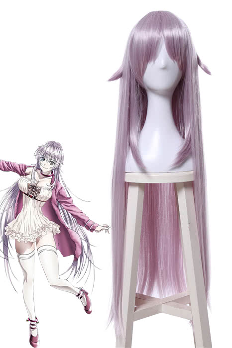 100cm Pink Straight K Project Neko Cosplay Wig