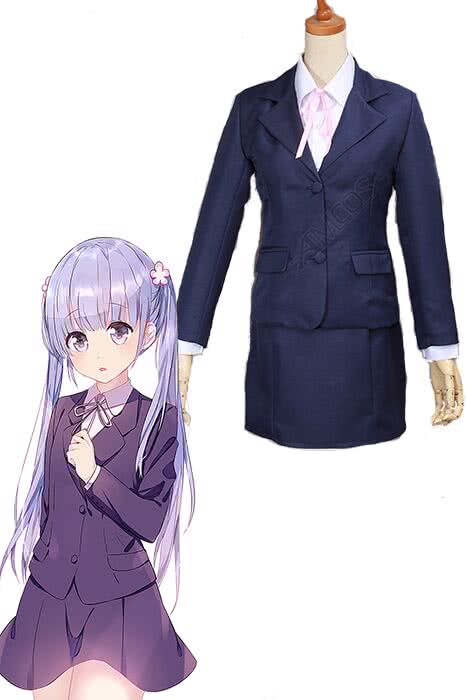 New Game!!Suzukaze Aoba Uniform Cosplay Costumes