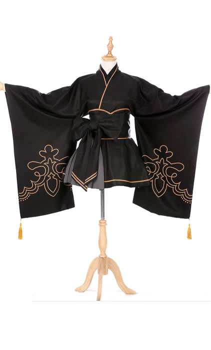 Nier: Automata Game 2b Kimono Cosplay Costumes