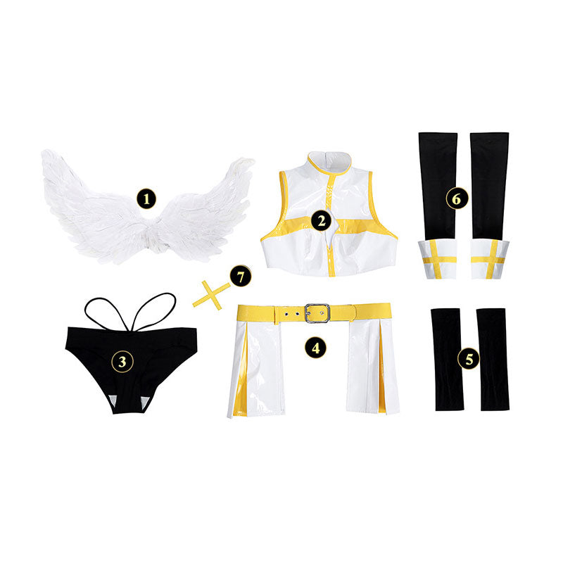 Nitengo Jigen no Ririsa Aria Kisaki Lilysa Mikari Tachibana Cosplay Costume