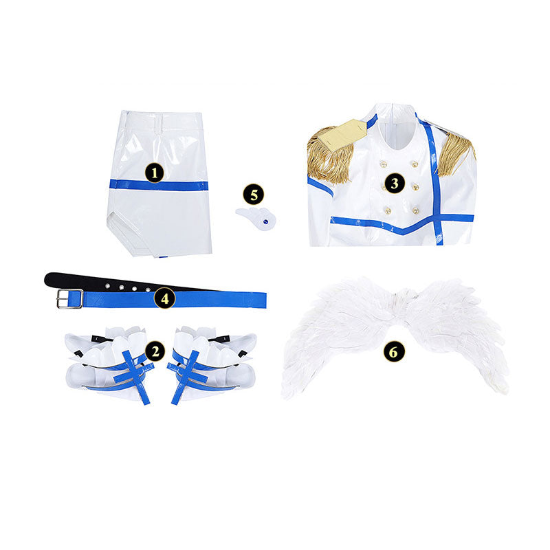 Nitengo Jigen no Ririsa Aria Kisaki Lilysa Mikari Tachibana Cosplay Costume