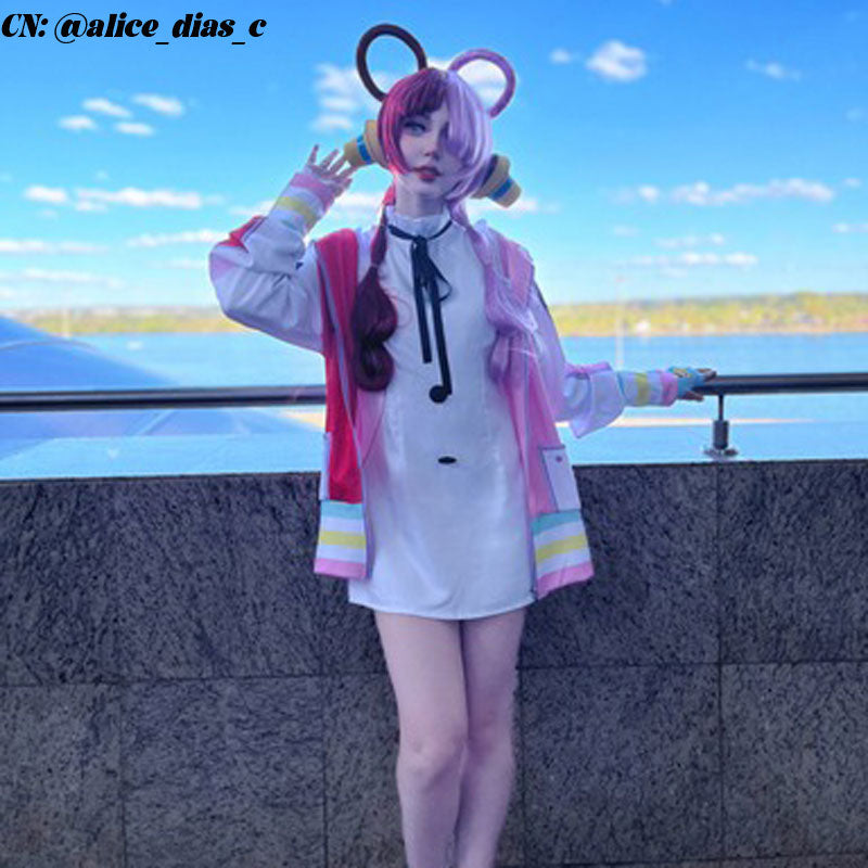 One Piece Film Red Diva Uta Cosplay Costume
