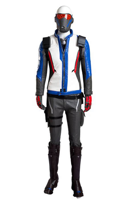 Soldier: 76 John "Jack" Morrison Video Game Cosplay Costumes