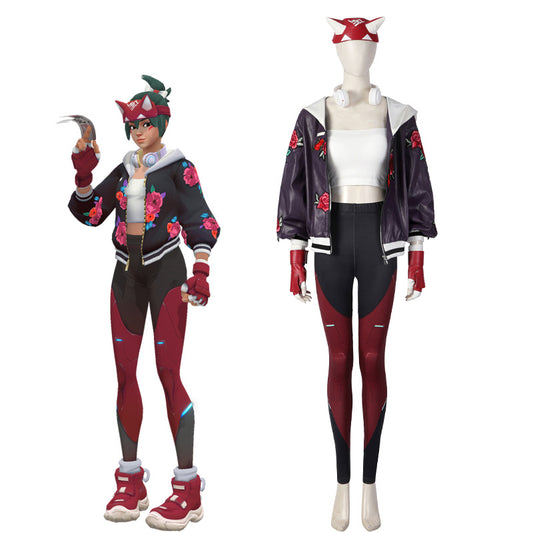 Overwatch 2 Kiriko Cosplay Costume Fullset