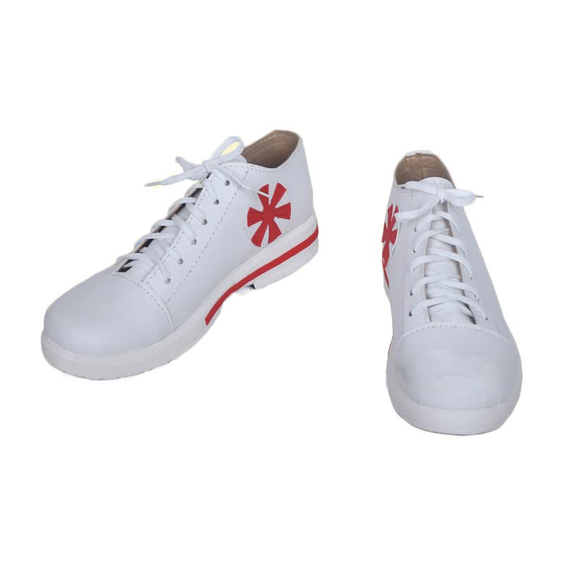Persona 5 Skull White Sneakers Cosplay Shoes