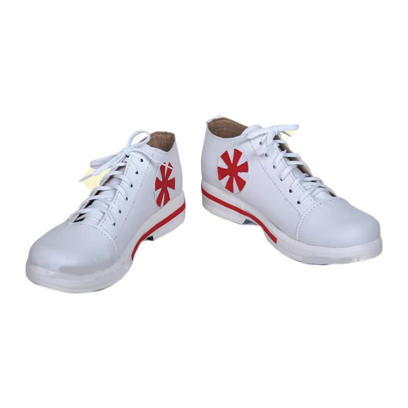 Persona 5 Skull White Sneakers Cosplay Shoes