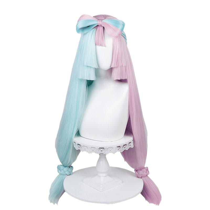 Pokemon Pokémon Scarlet and Violet Iono Cosplay Wigs