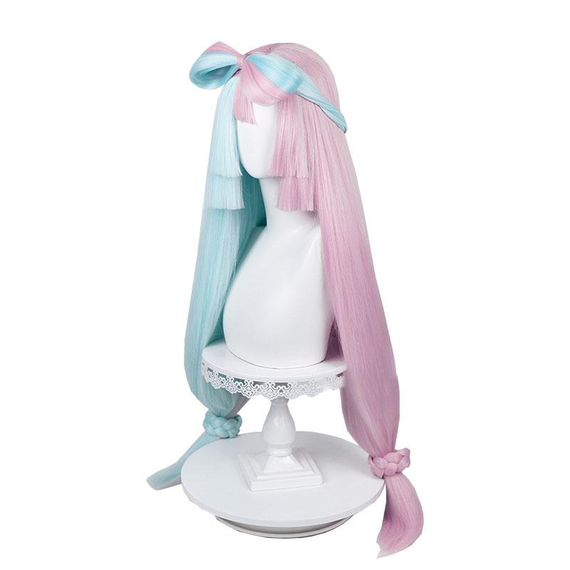 Pokemon Pokémon Scarlet and Violet Iono Cosplay Wigs