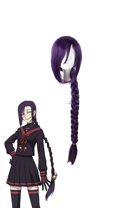 Re:Creators Magane Chikujoin Long Purple Cosplay Wigs
