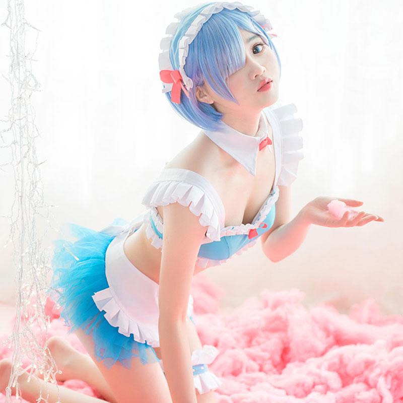 Re  Zero-Starting life in another World Rem Swimsuit Cosplay Costume