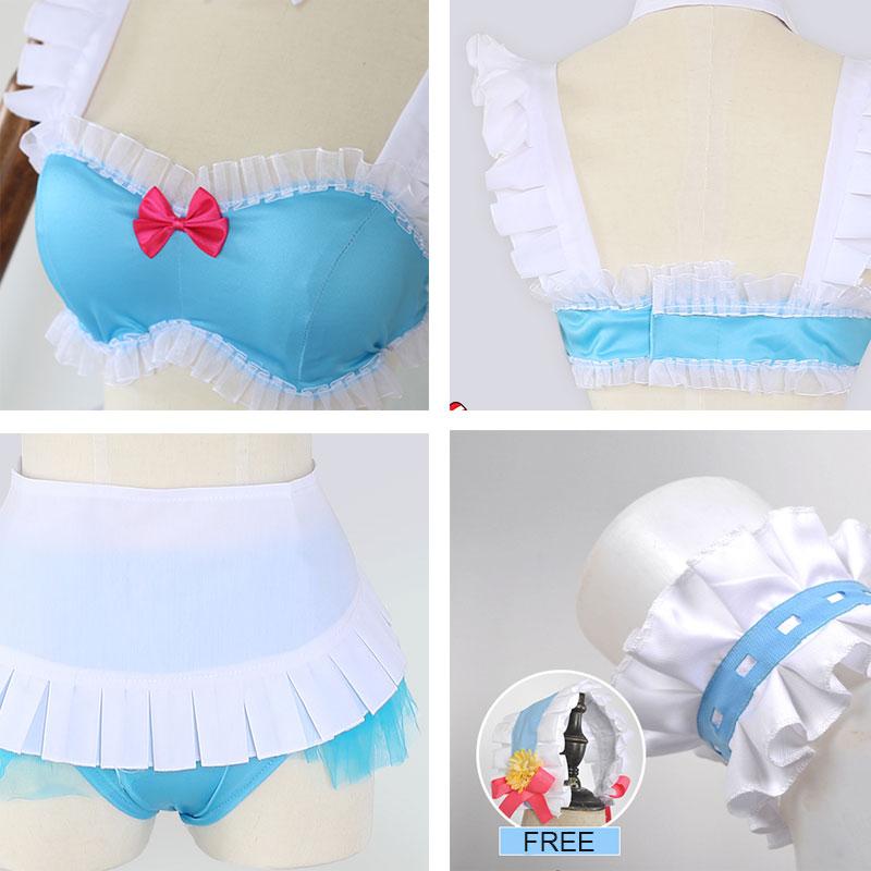 Re  Zero-Starting life in another World Rem Swimsuit Cosplay Costume