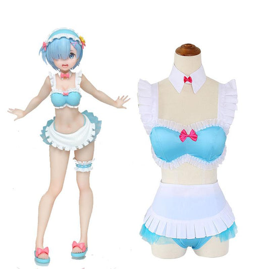 Re  Zero-Starting life in another World Rem Swimsuit Cosplay Costume