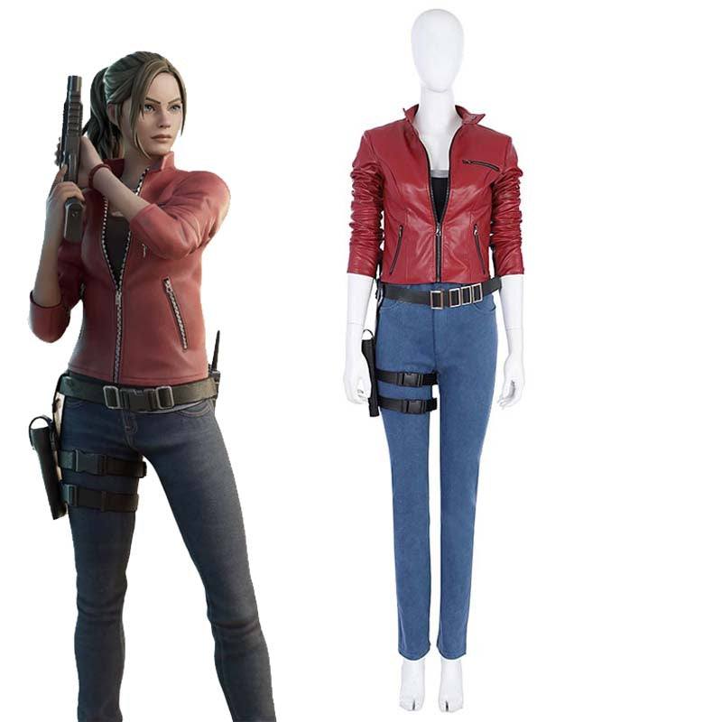 【Support Customization】Resident Evil 2 Claire Redfield Cosplay Costume