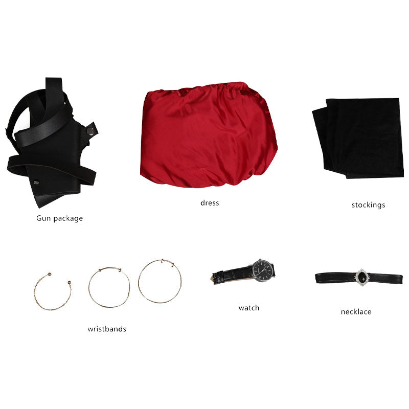 Resident Evil 4 Remake Stunning Cosplay Set of Ada Wong