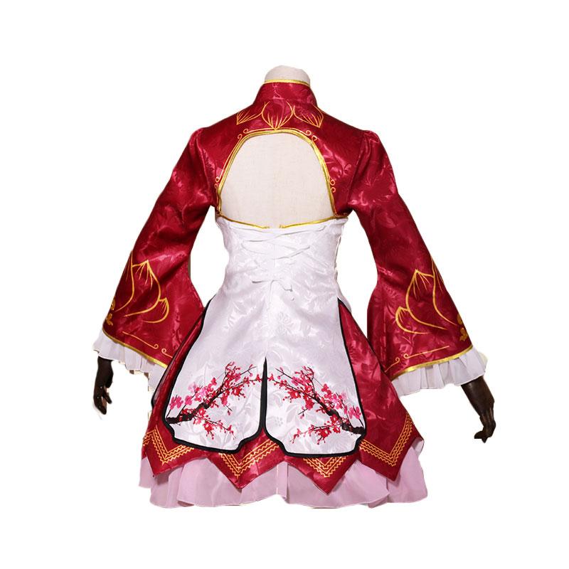 ReZERO -Starting Life in Another World Rem Ram Anime Lolita Cheongsam Cosplay Costume