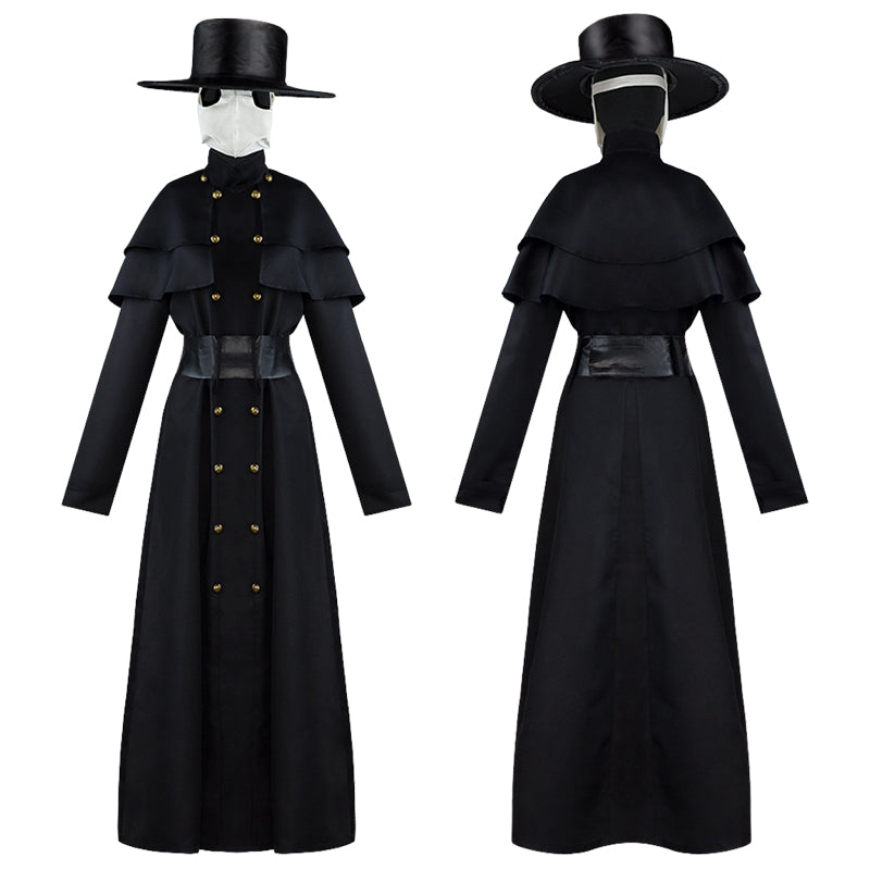 RoleCosplay Halloween Plague Doctor Cosplay Costume Set