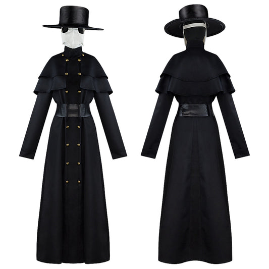 RoleCosplay Halloween Plague Doctor Cosplay Costume Set