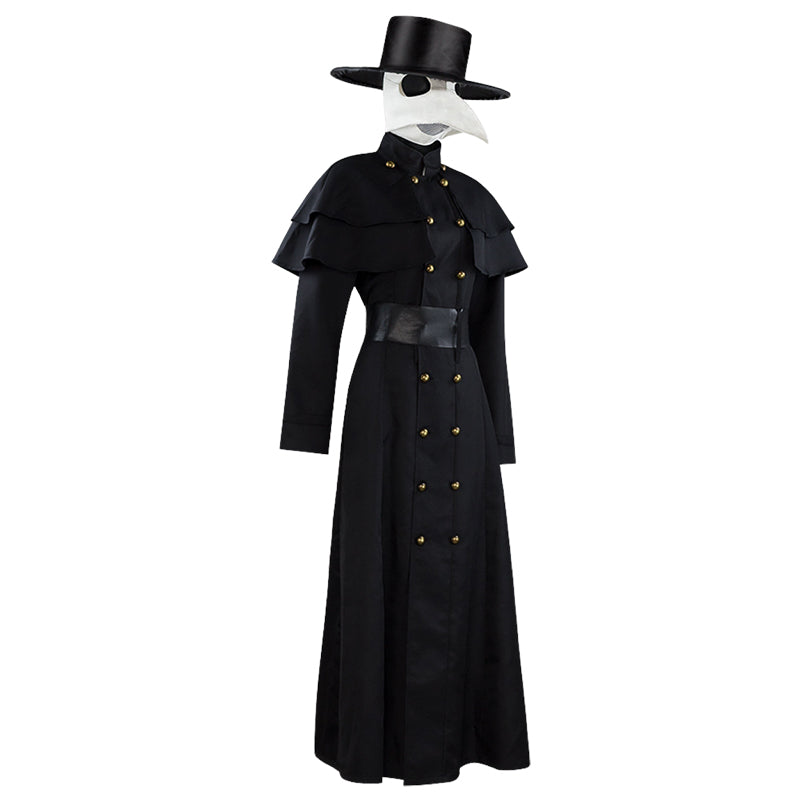 RoleCosplay Halloween Plague Doctor Cosplay Costume Set