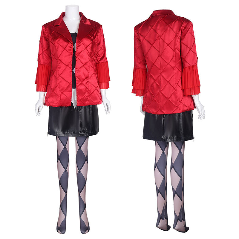 RoleCosplay Joker 2 Lady Gaga Harley Quinn Cosplay Costume Set
