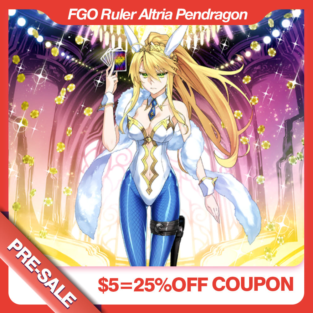 【MOQ 20】Rolecosplay FGO Ruler Altria Pendragon Cosplay Costume Pre Sale