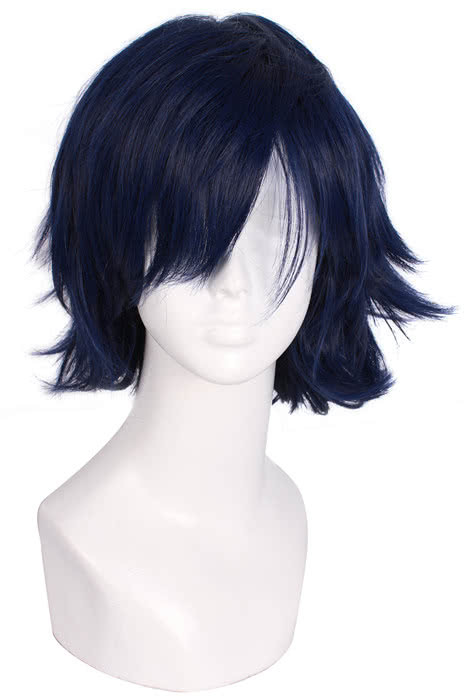 33cm short dark blue Uta no Prince sama Ichinose TOKIYA Men cosplay wig