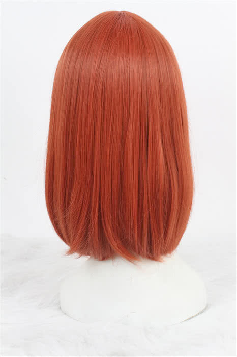 35cm medium Orange-red Uta No Prince Sama Nanami Haruka Straight Cosplay Wig
