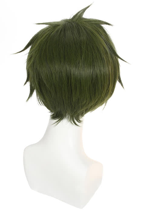 30cm Short Aoharu x Kikanjuu Nagamasa Midori Cosplay Wig