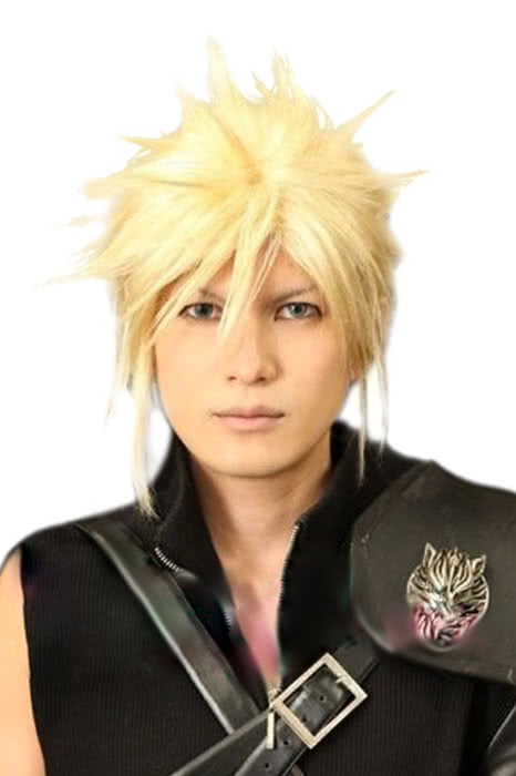 New arrive 33cm short Final Fantasy VII Cloud cosplay party wigs