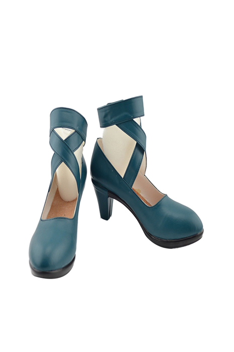 Sailor Moon Sailor Neptune Green Cosplay Shoes Boots Custome Customized