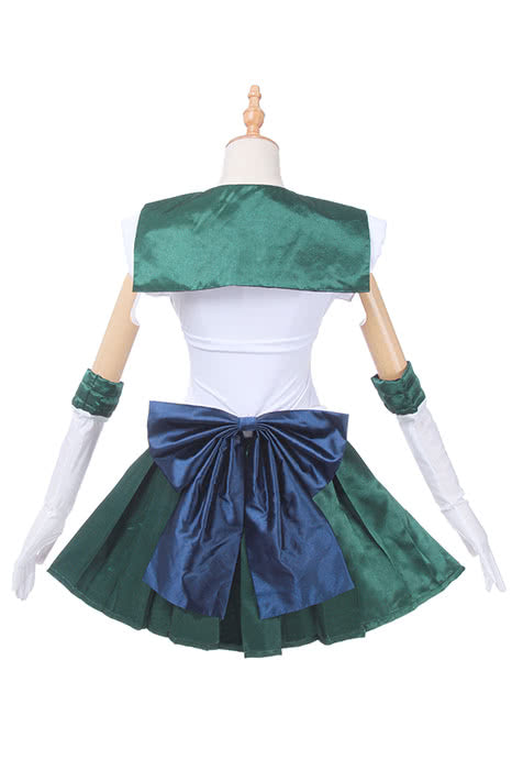 Sailor Moon Sailor Neptune Kaiou Michiru Fighting Uniform Cosplay Costume