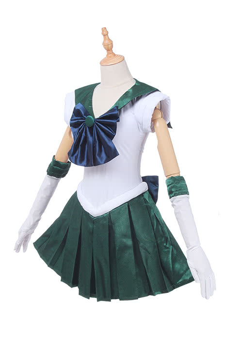 Sailor Moon Sailor Neptune Kaiou Michiru Fighting Uniform Cosplay Costume