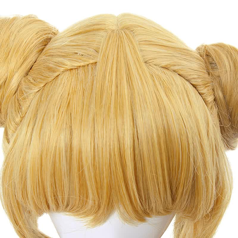 Sailor Moon Serena Tsukino 5 Version Sailor Long Golden Cosplay Wigs