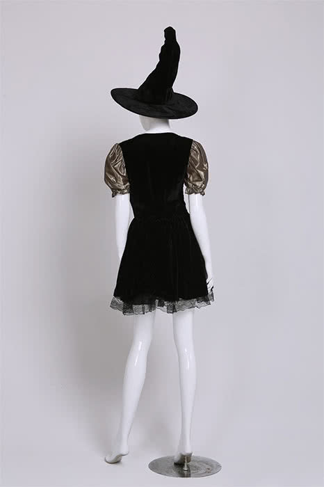 Sexy Lace Witch Dress Halloween Costumes