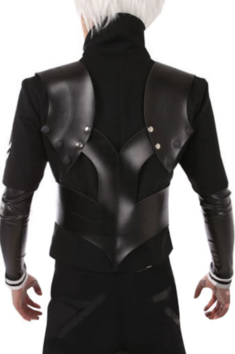 Tokyo Ghouls II Ken Kaneki Cosplay Costume Leather Suit/Hooded Coat