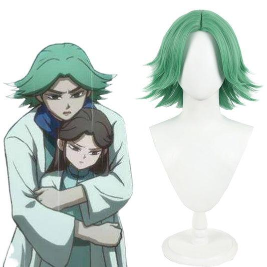 Scissor Seven Redtooth Green Cosplay Wig